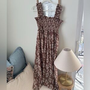 Altar'd State Brown Floral Dress